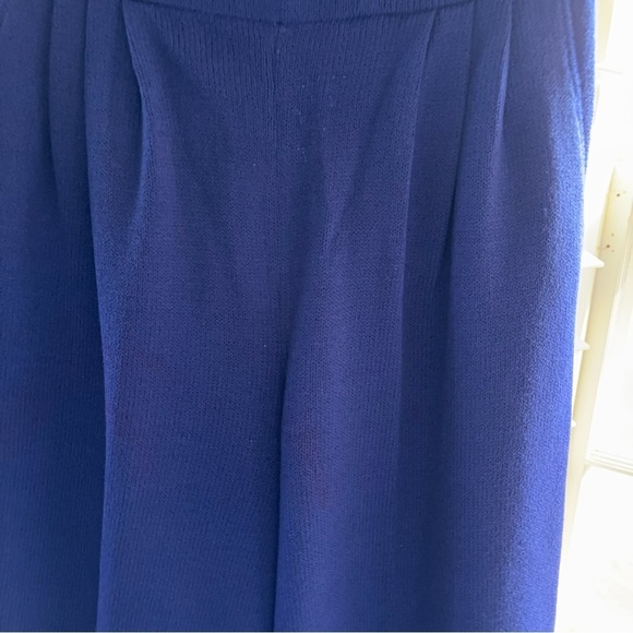 ST. JOHN VIBRANT ROYAL BLUE PANTS SIZE 6 - Picture 10 of 12